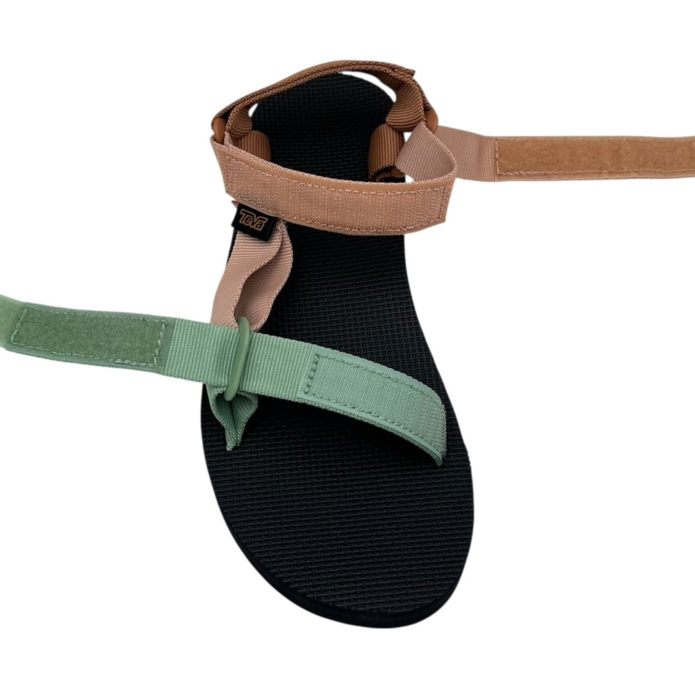 Teva Midform Universal Womens Sport Sandal Sz 8 Clay Green Tan Brown Adjustable - Picture 5 of 14